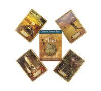 (La carte enchantée) Jeu de table de loisirs Oracle Cards Jeu de tarot de bonne aventure de haute qualité