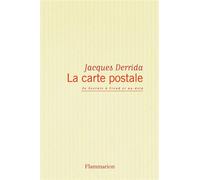 La Carte postale De Socrate à Freud et au-delà - Jacques Derrida - Flammarion - broché - Essai