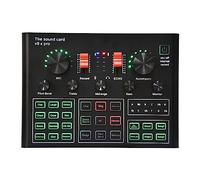 La Carte Son Peut être connectée à Un Microphone de Casque de téléphone d'ordinateur for enregistrer la Diffusion en Direct et Chanter(V9Xpro)