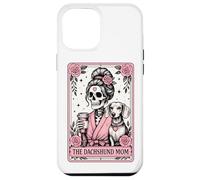 La Carte Tarot de Maman dachsund café drôle de Chien Maman Coque pour iPhone 12 Pro Max