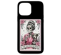 La Carte Tarot de Maman dachsund café drôle de Chien Maman Coque pour iPhone 13 Pro Max