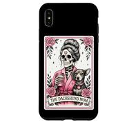La Carte Tarot de Maman dachsund café drôle de Chien Maman Coque pour iPhone XS Max