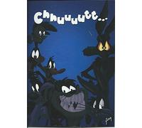 LA CARTERIE Carte de voeux Pop up Anniversaire Chut Surprise! Looney Tunes Bugs Bunny 17 cm x 12 cm