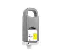 La Cartouche à Encre Compatible pour PFI706 PFI-706 Fonctionne avec IPF 8400 IPF9400 IPF8410 IPF9410 Imprimantes à l'aide de l'encre pigmentaire 100% Stable(Y (Pigment))