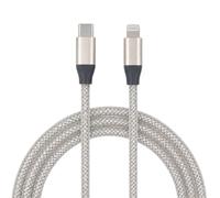 LA CASA DE LAS CARCASAS Câble Glitter USB-C vers Lightning Gris
