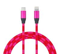 LA CASA DE LAS CARCASAS Câble Print USB-C vers Lightning rose