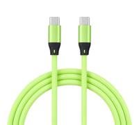 LA CASA DE LAS CARCASAS Câble silicone USB-C vers USB-C vert