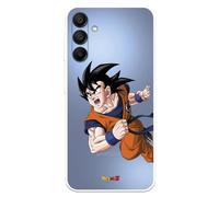 LA CASA DE LAS CARCASAS Coque compatible avec Samsung Galaxy A15 5G - Dragon Ball Goku Guerrier Officiel pour protéger votre téléphone portable - Coque en silicone souple transparente avec licence