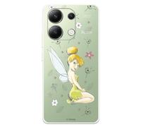 LA CASA DE LAS CARCASAS Coque compatible avec Xiaomi Redmi Note 13 4G - Poco M6 4G Officielle Disney Fée Clochette Silhouette. Coque en silicone transparente souple sous licence officielle Peter Pan