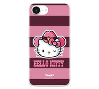 LA CASA DE LAS CARCASAS - Coque officielle Hello Kitty pour iPhone - Coque compatible avec iPhone, Capes iPhone, Coque sous licence officielle - Coque en silicone Hello Kitty (Lines, iPhone 17)