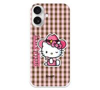 LA CASA DE LAS CARCASAS - Coque Officielle Hello Kitty Silicone Cowkitty pour iPhone 15 Plus, Compatible avec iPhone 11 12 13 14 15 16 17, Protection Anti-Choc, Licence Sanrio