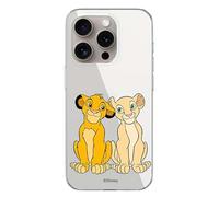 LA CASA DE LAS CARCASAS Coque officielle Le Roi Lion pour iPhone 17 Pro Max - Coque sous licence officielle Disney · Coque en silicone transparent Roi Lion motif Love