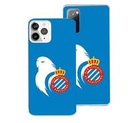 LA CASA DE LAS CARCASAS Coque officielle RCD Espanyol Blason couleur iPhone | Licence officielle RCD Espanyol · Bouclier Perico · Silicone transparent antichoc