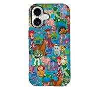 LA CASA DE LAS CARCASAS Coque officielle Toy Story Disney Pixar - Woody, Buzz Lightyear, Jessie, Aliens · Silicone Transparent et Tough Sublimée · Coque Toy Story Xiaomi Poco X7 Pro (Characters Blue)