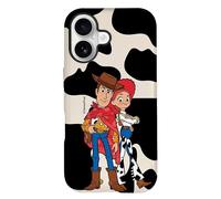 LA CASA DE LAS CARCASAS Coque officielle Toy Story Disney Pixar - Woody, Buzz Lightyear, Jessie, Aliens · Silicone Transparent et Tough Sublimée · Coque Toy Story Xiaomi Redmi Note 14 5G (Cow Love)