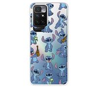 LA CASA DE LAS CARCASAS Coque Xiaomi Redmi 10 Officielle Lilo & Stitch Patron Transparent pour Protéger Votre Smartphone Coque Xiaomi en Silicone Souple sous Licence Officielle Disney