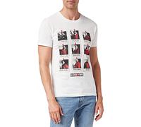 La Casa De Papel A la Maison de Carta-t-Shirt-Polaroid, Blanc, L Homme