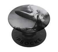 La Catastrophe de Hindenburg par Sam Shere PopSockets PopGrip Adhésif