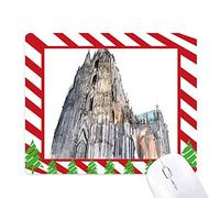 la cathédrale de cologne à cologne allemagne tapis de souris canne de noël du tapis.