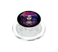 La Catrina, Dia De Los Muertos Jour des Morts Mexicain PopSockets PopGrip pour MagSafe