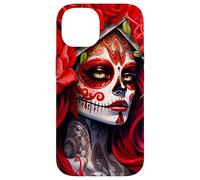 La Catrina Mystérieuse Beauté de la Dia de los Muertos Coque pour iPhone 14