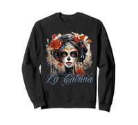 La Catrina Robe Elemy Day of the Dead Costume La Catrina Sweatshirt