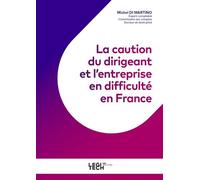 La caution du dirigeant et l'entreprise en difficulté en France - Michel Di Martino - Legitech - broché - Etude