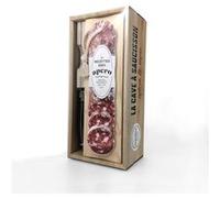 La Cave À Saucisson - Apéro & Tapas - Coffret Avec 1 Planche De Découpe Intégrée, 1 Couteau À Saucisson De Type Laguiole Et 1 Livre De Recettes Apéro Et Tapas