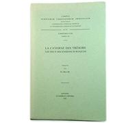 La Caverne Des Tresors. Les Deux Recensions Syriaques. Syr. 208.