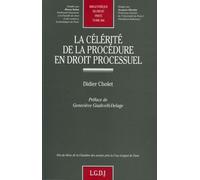 la célérité de la procédure en droit processuel (466)