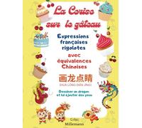 LA CERISE SUR LE GÂTEAU - Expressions françaises rigolotes illustrées avec équivalences chinoises - Dessiner un dragon .
