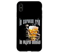 La Cerveza Fria Y Las Mujeres Calientes Calacas Chidas Gym Coque pour iPhone XS Max