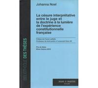 La Césure Interprétative Entre Le Juge Et La Doctrine À La Lumière De L'expérience Constitutionnelle Française