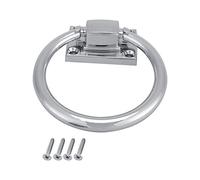 La Chaise en Bois de heurtoir de Porte d'anneau argenté Brillant de Traction de Baisse de Respicefinem Tire la poignée 100% Nouveau Polissage imperméable de d'acier