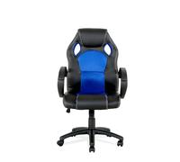 La Chaise Espagnole Madrid - Fauteuil de Bureau. Chaise de bureau, Simili cuir, Noir, 64,5x71x127,5