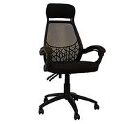 La Chaise Espagnole Malaga - Fauteuil, Chaise de bureau inclinable, Polystère, Noir