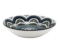 La chaise longue - Assiette creuse Mandala - Bleu - Bleu