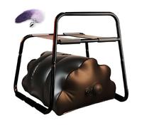 La chaise peut être réglée à plusieurs angles Durabilité Imperméable et facile à nettoyer,blackSet2