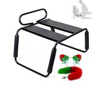 La chaise peut être réglée à plusieurs angles Facile à utiliser et portable Facile à nettoyer,balckSet2