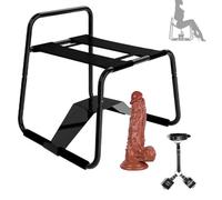 La chaise peut être réglée à plusieurs angles Stable et durable Imperméable et facile à nettoyer,blackSet2