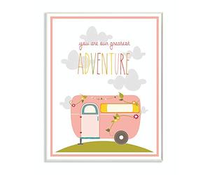 La chambre d'enfant par Stupell vous sont Nos Plus grands Adventure Art Plaque murale
