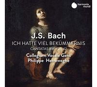 LA CHAPELLE ROYALE - J.S. BACH CANTATAS BWV 21 42 - CD ALBUM - E123z