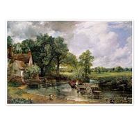La Charrette de foin Poster de John Constable 90 x 60 cm Tableaux Décoration murale