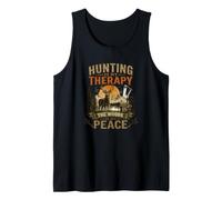 La Chasse est ma thérapie Quiet Woods est ma Paix Débardeur