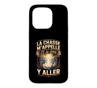 La Chasse Mappelle Et Je Dois Yaller Forêt Coque pour iPhone 15 Pro