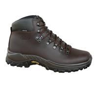 La Chasse® Oefele Bottes de trekking et de randonnée résistantes pour homme en cuir de vachette imperméables et respirantes avec membrane Spotex® de Oefele, marron, 46 EU