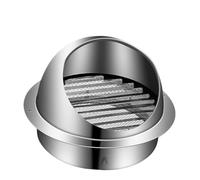 La cheminée tourne, Capuchon de ventilation rond en acier inoxydable 304, capuchon de protection de conduit(300mm/11.8in)