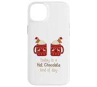La Chemise Chocolat Chaud Today is A Hot Chocolate Kind of Day Coque pour iPhone 14 Plus