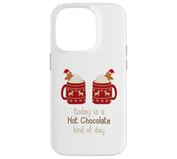 La Chemise Chocolat Chaud Today is A Hot Chocolate Kind of Day Coque pour iPhone 14 Pro