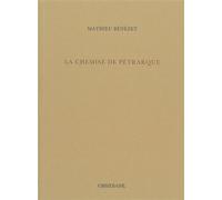 La Chemise de Pétrarque - Mathieu Bénézet - Obsidiane - broché - Poésie